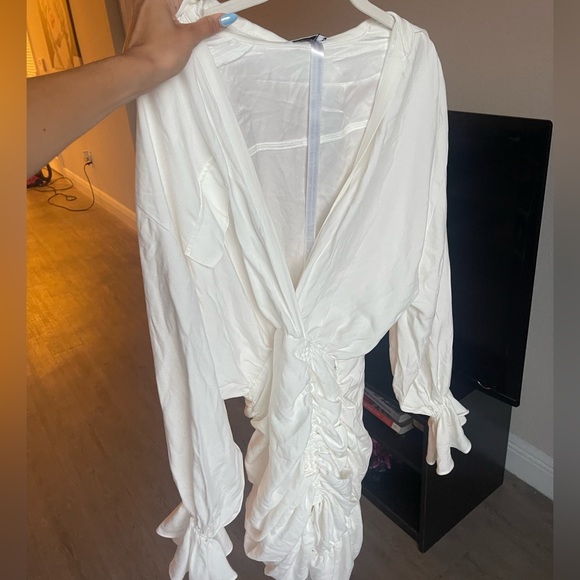 Mistress Rocks - Drapped Shirt Dress - Picture 3 of 5